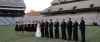 thumbs football field Weve Come A Long Way // Ashley and Boone // A Kyle Field Wedding, College Station TX 